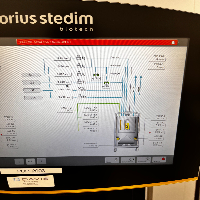Sartorius BIOSTAT STR Single-Use Bioreactor w/ 50L and 200L Bag Holders image 3